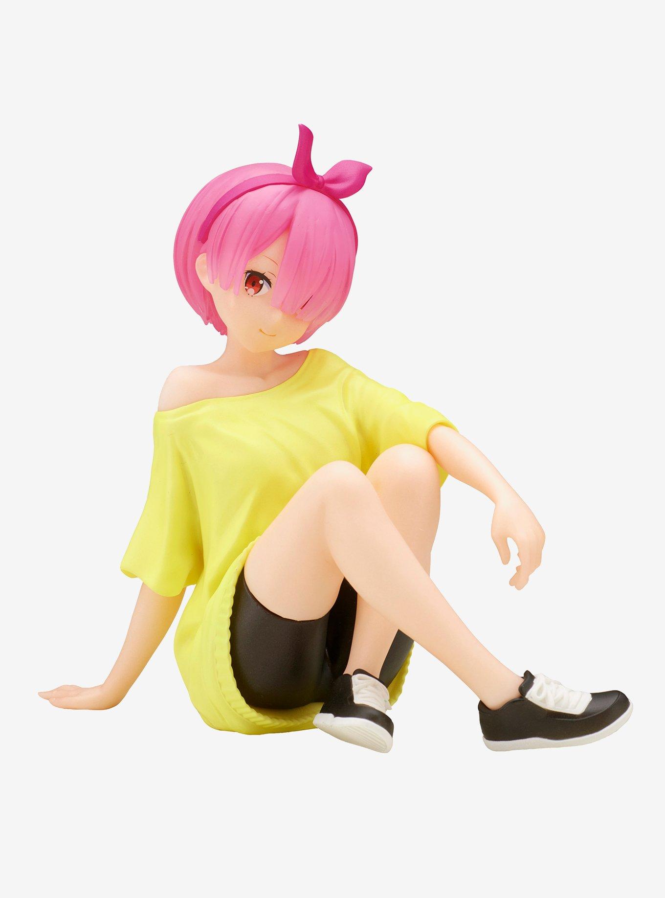 Banpresto Re:Zero Starting Life In Another World Relax Time Ram (Training Ver.) Figure, , hi-res
