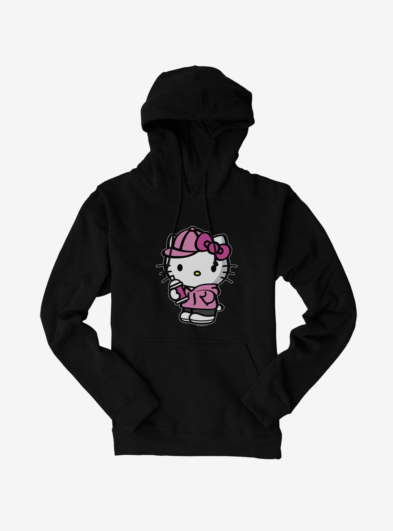 Hello Kitty Pink Front Hoodie, , hi-res