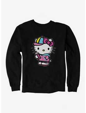 Hello Kitty Spray Can Front Sweatshirt, , hi-res