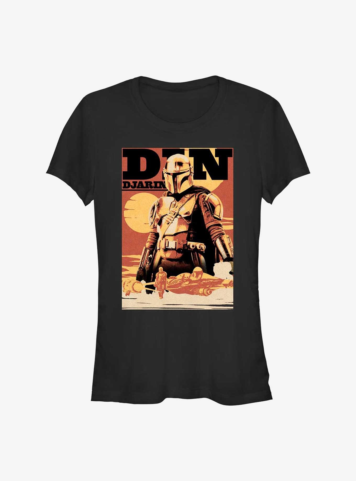 Star Wars The Book Of Boba Fett Din Djarin The Mandalorian Girls T-Shirt, , hi-res
