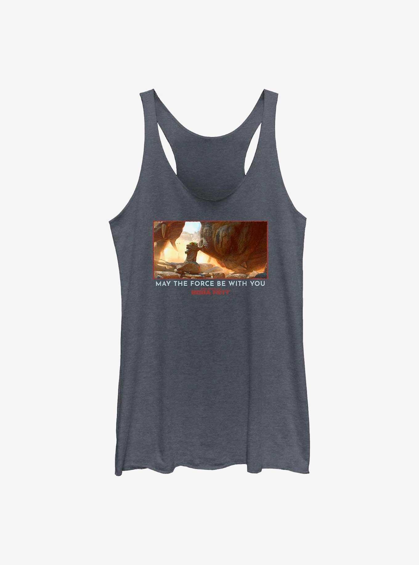 Star Wars The Book Of Boba Fett The Child Never Give Up Girls Tank Top