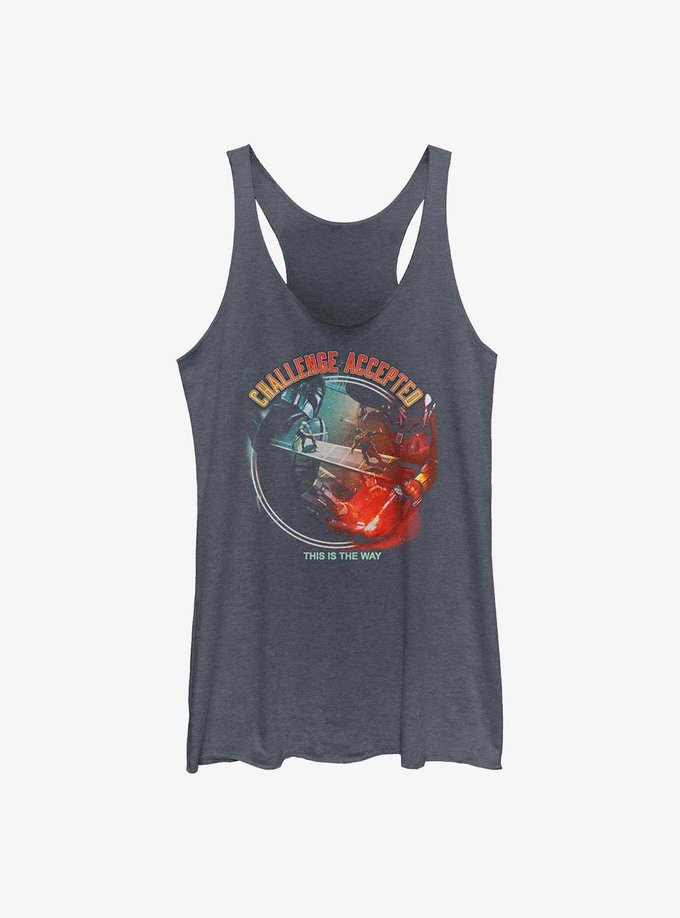 Star Wars The Book Of Boba Fett Challenge Accepted Girls Tank Top, , hi-res