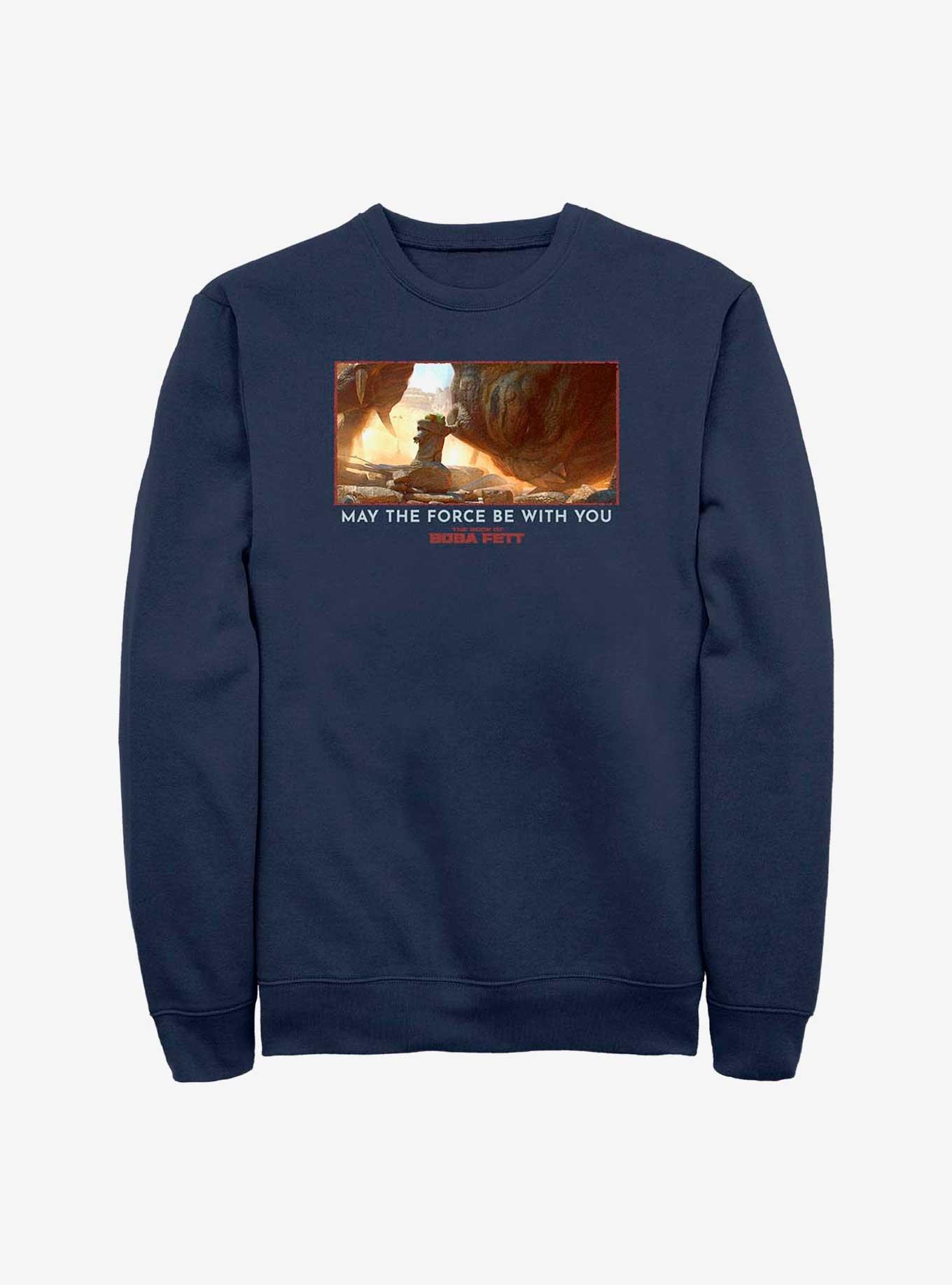 Star Wars The Book Of Boba Fett The Child Never Give Up Sweatshirt