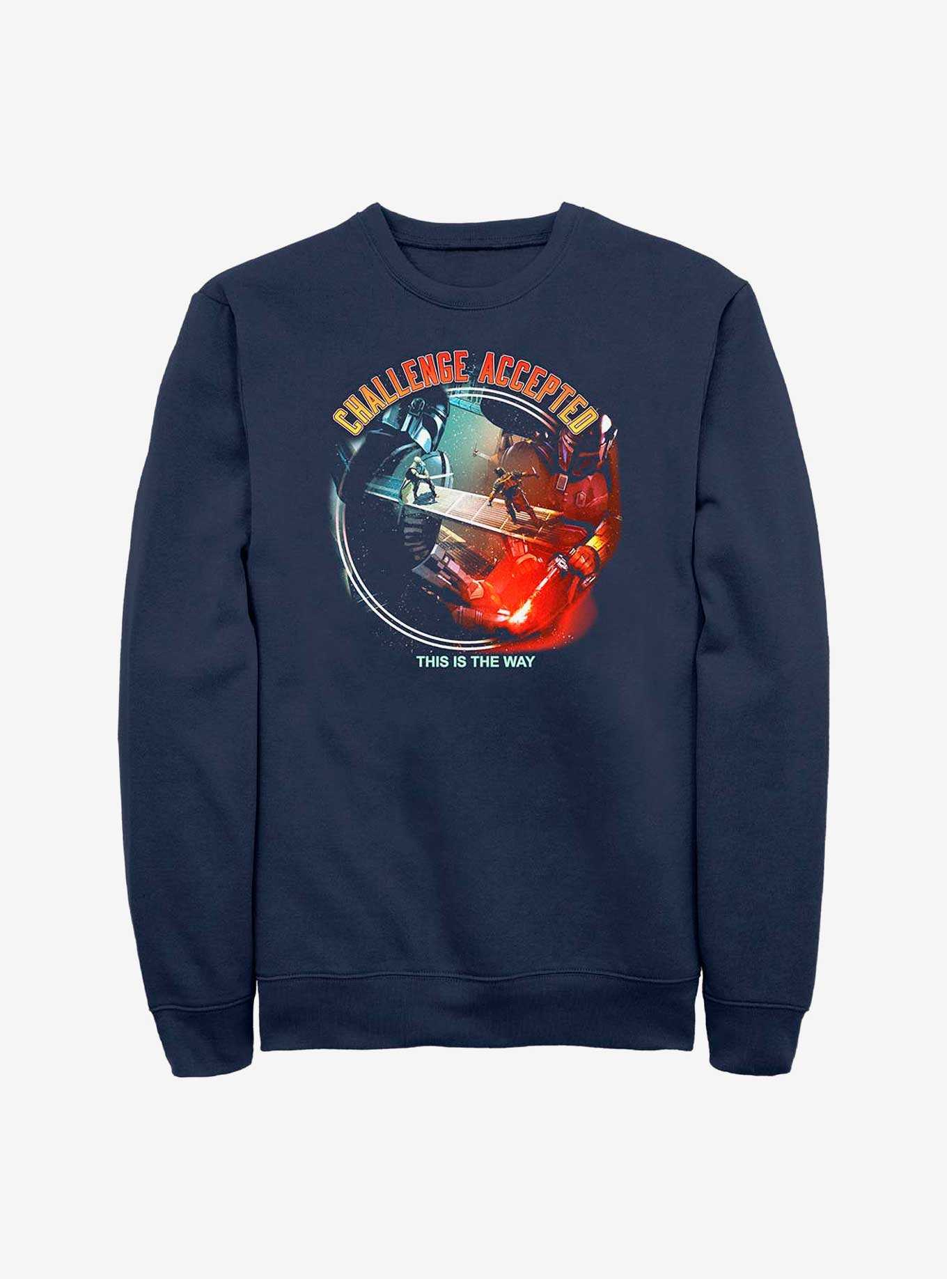 Star Wars The Book Of Boba Fett Challenge Accepted Sweatshirt, , hi-res