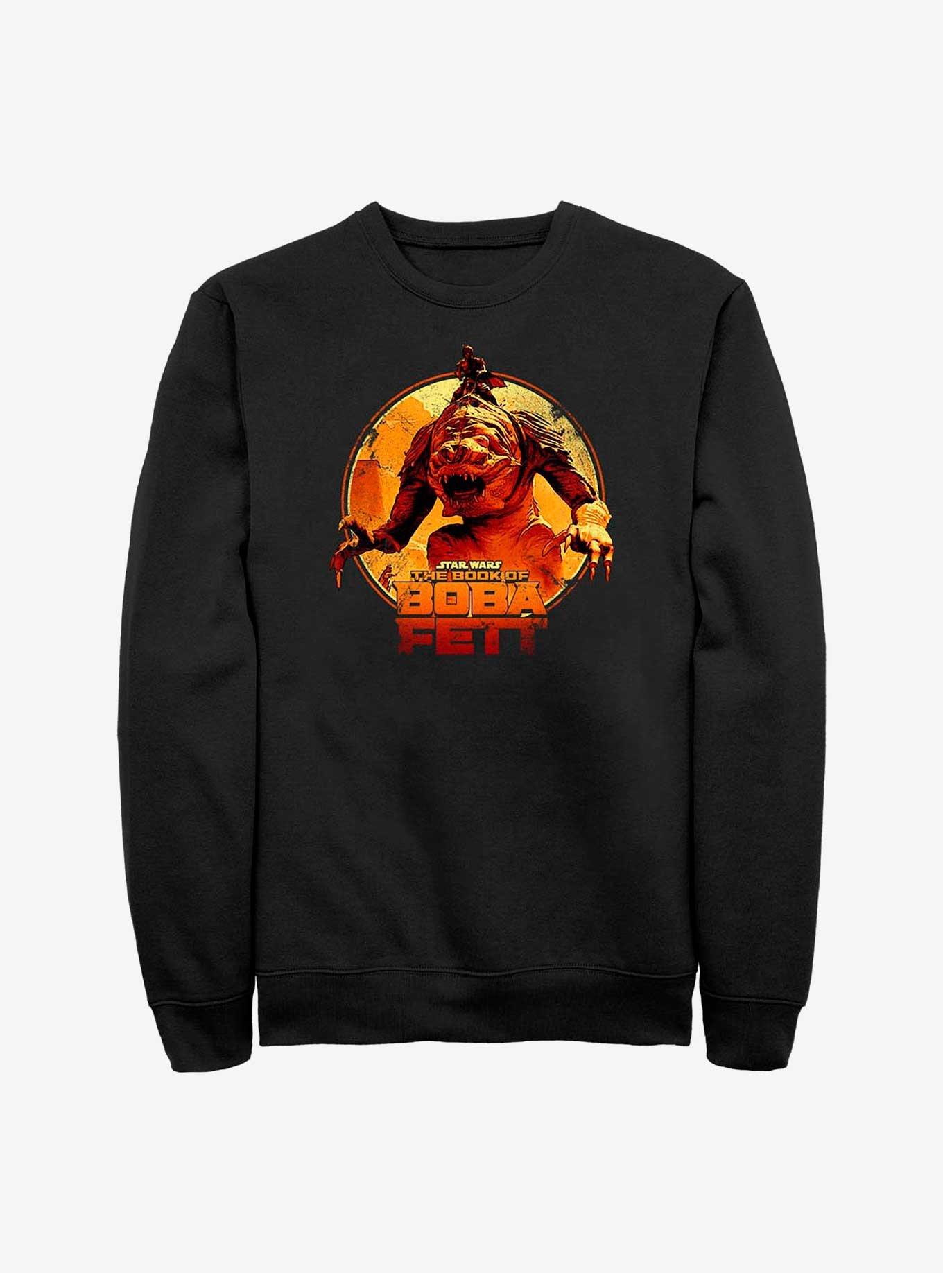 Star Wars The Book Of Boba Fett Sands Of The Past Sweatshirt, BLACK, hi-res
