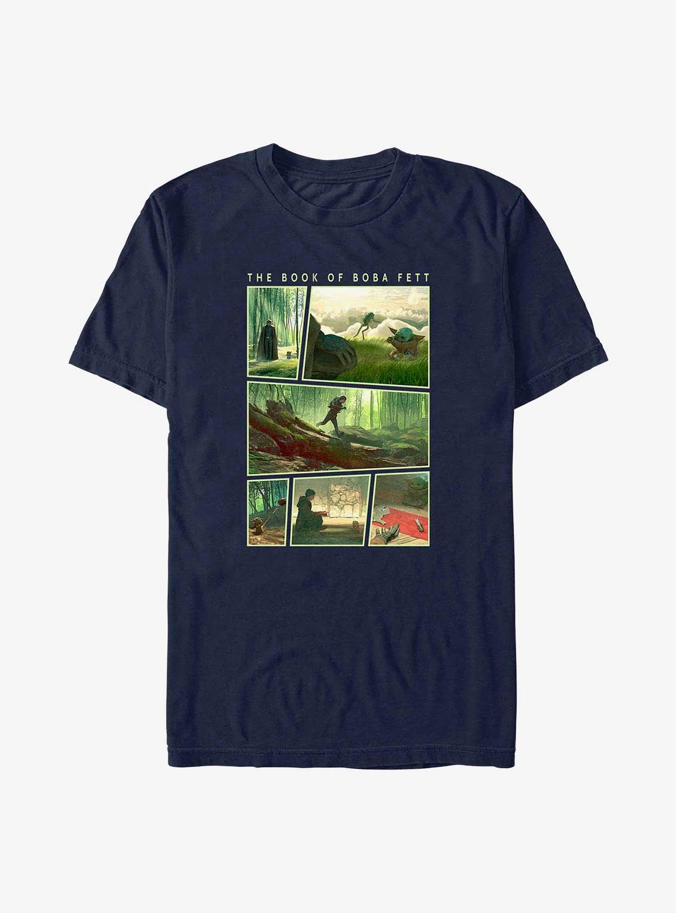 Star Wars The Book Of Boba Fett The Child's Choice T-Shirt, NAVY, hi-res