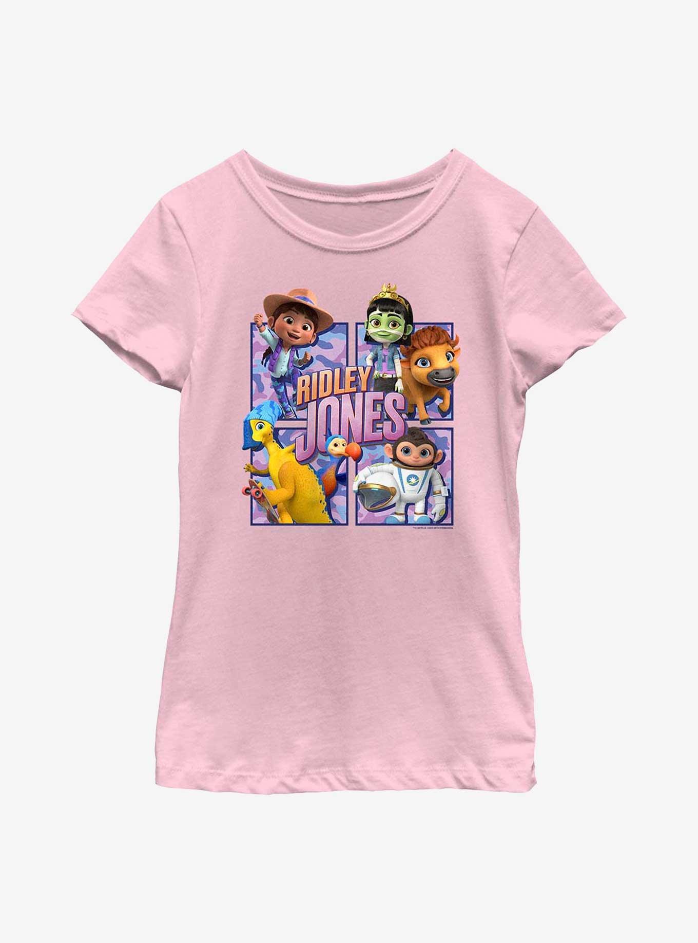 Ridley Jones Ridley Boxes Youth Girls T-Shirt, , hi-res