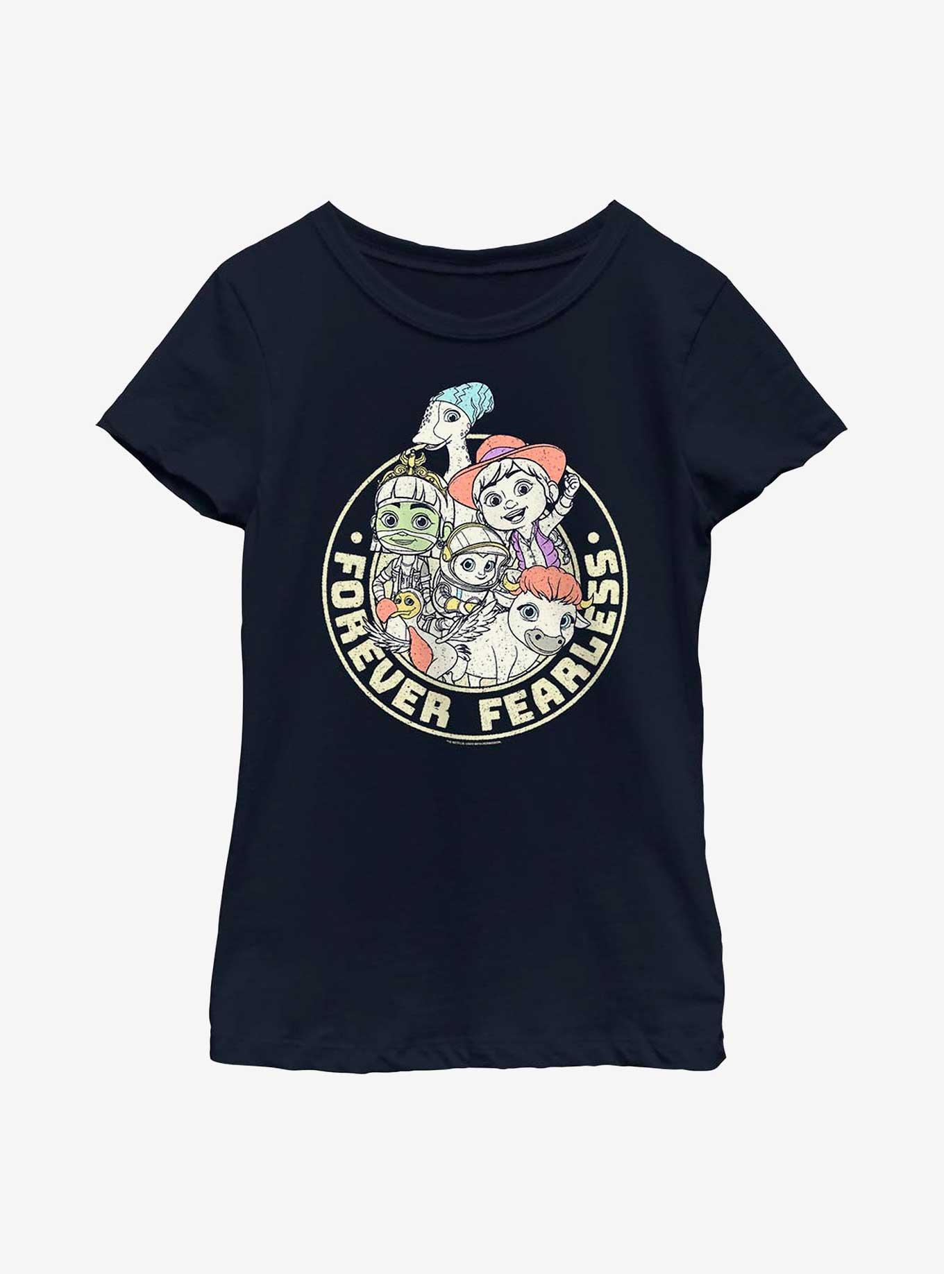 Ridley Jones Forever Fearless Stamp Youth Girls T-Shirt, , hi-res
