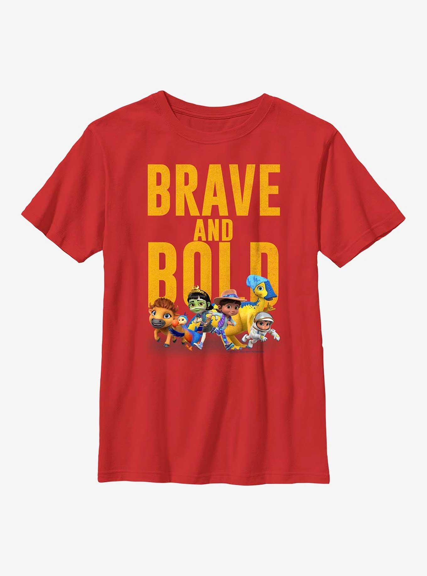 Ridley Jones Brave And Bold Youth T-Shirt, WHITE, hi-res