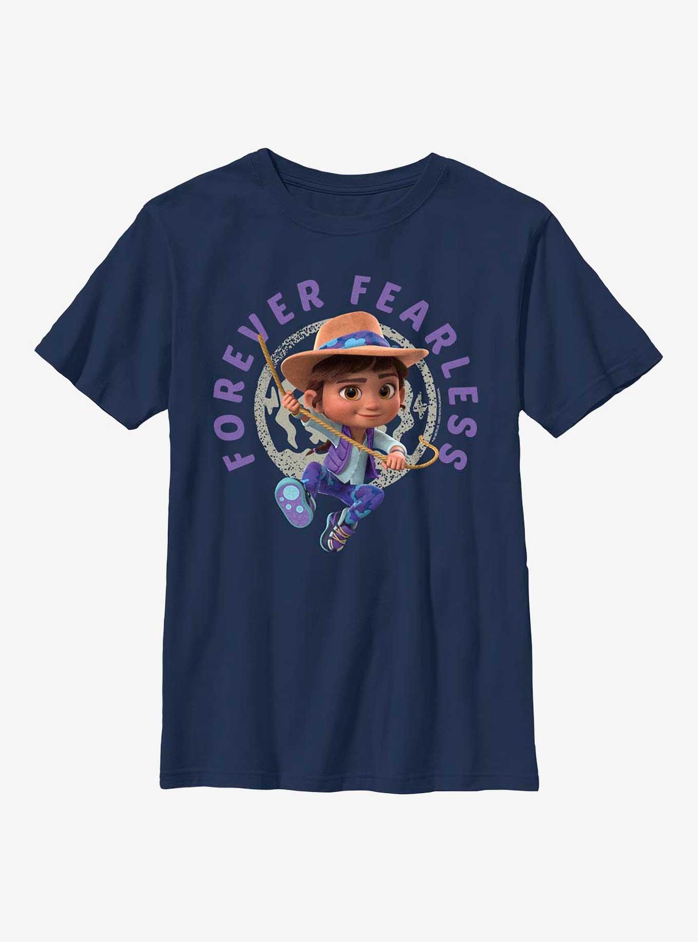 Ridley Jones Forever Fearless Youth T-Shirt, NAVY, hi-res