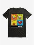 DC Comics Supergirl Chibi Comic Squares T-Shirt, , hi-res