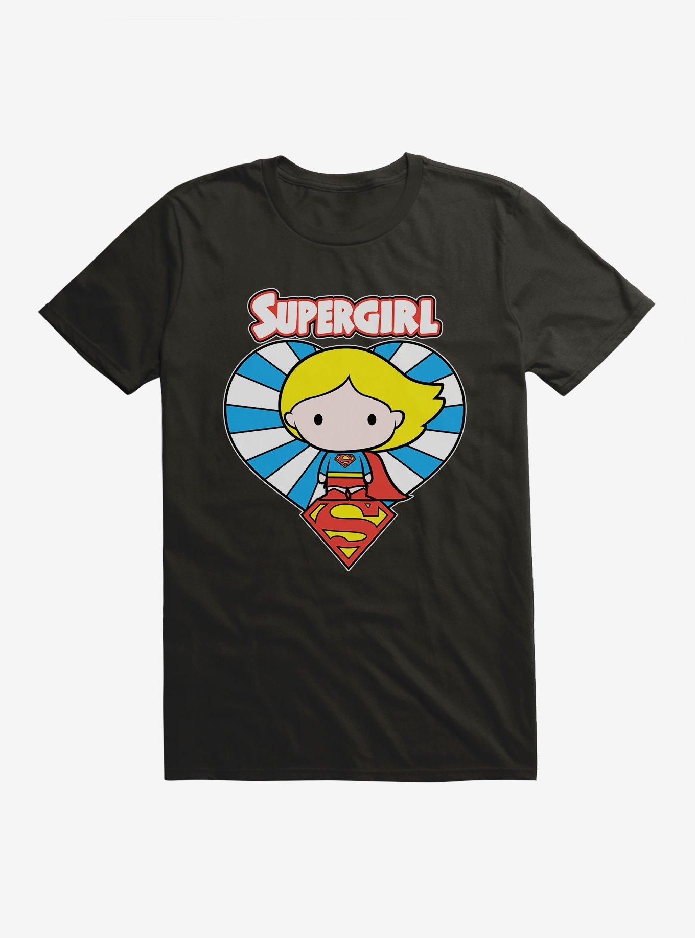 DC Comics Supergirl Heart Chibi T-Shirt, , hi-res