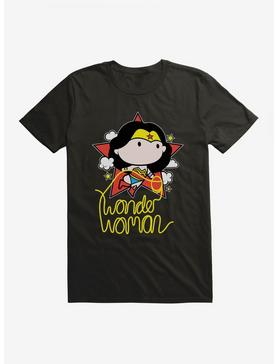 DC Comics Wonder Woman Lasso Logo Chibi T-Shirt, , hi-res