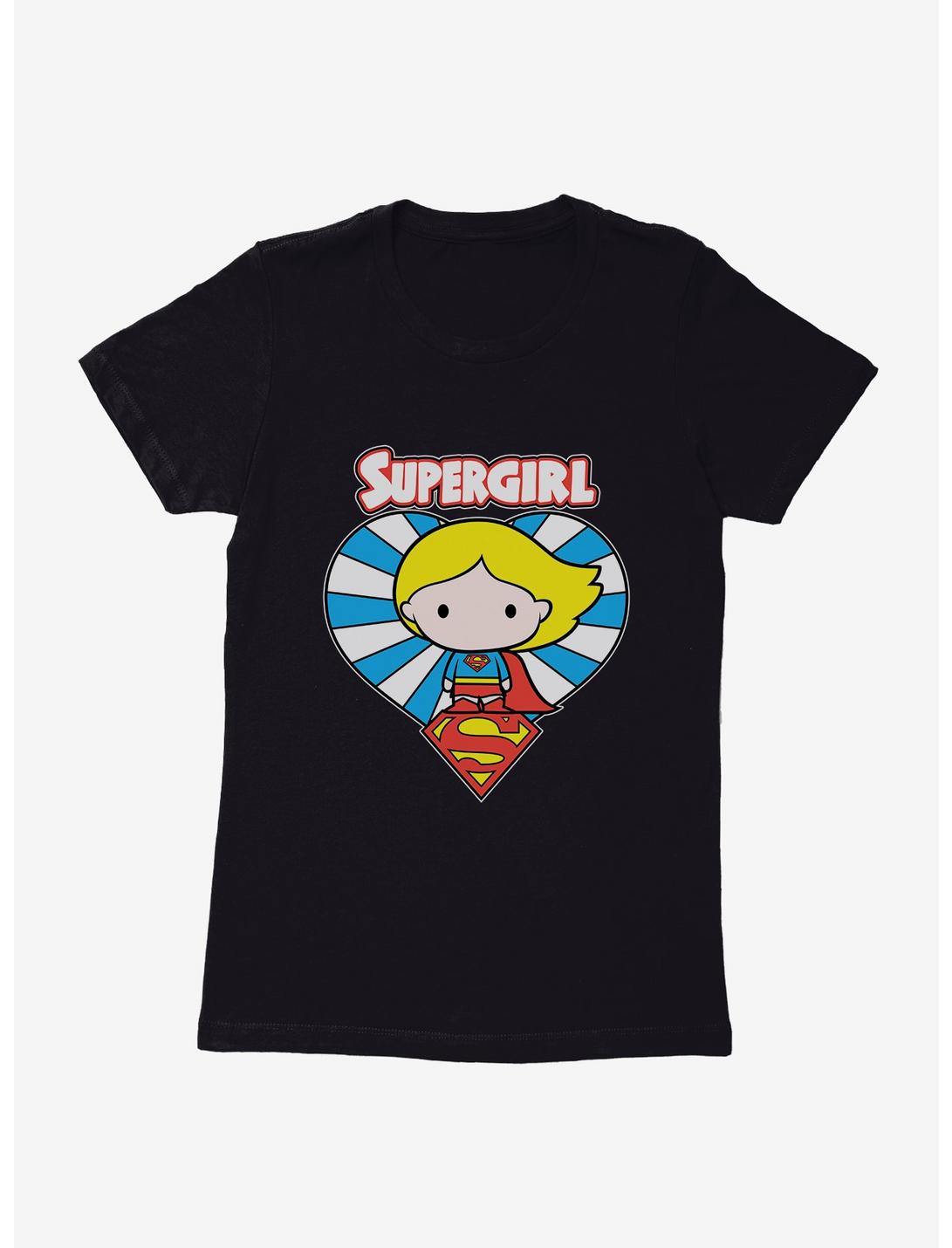 DC Comics Supergirl Heart Chibi Womens T-Shirt, , hi-res