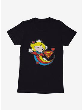 DC Comics Supergirl Soaring Chibi Womens T-Shirt, , hi-res