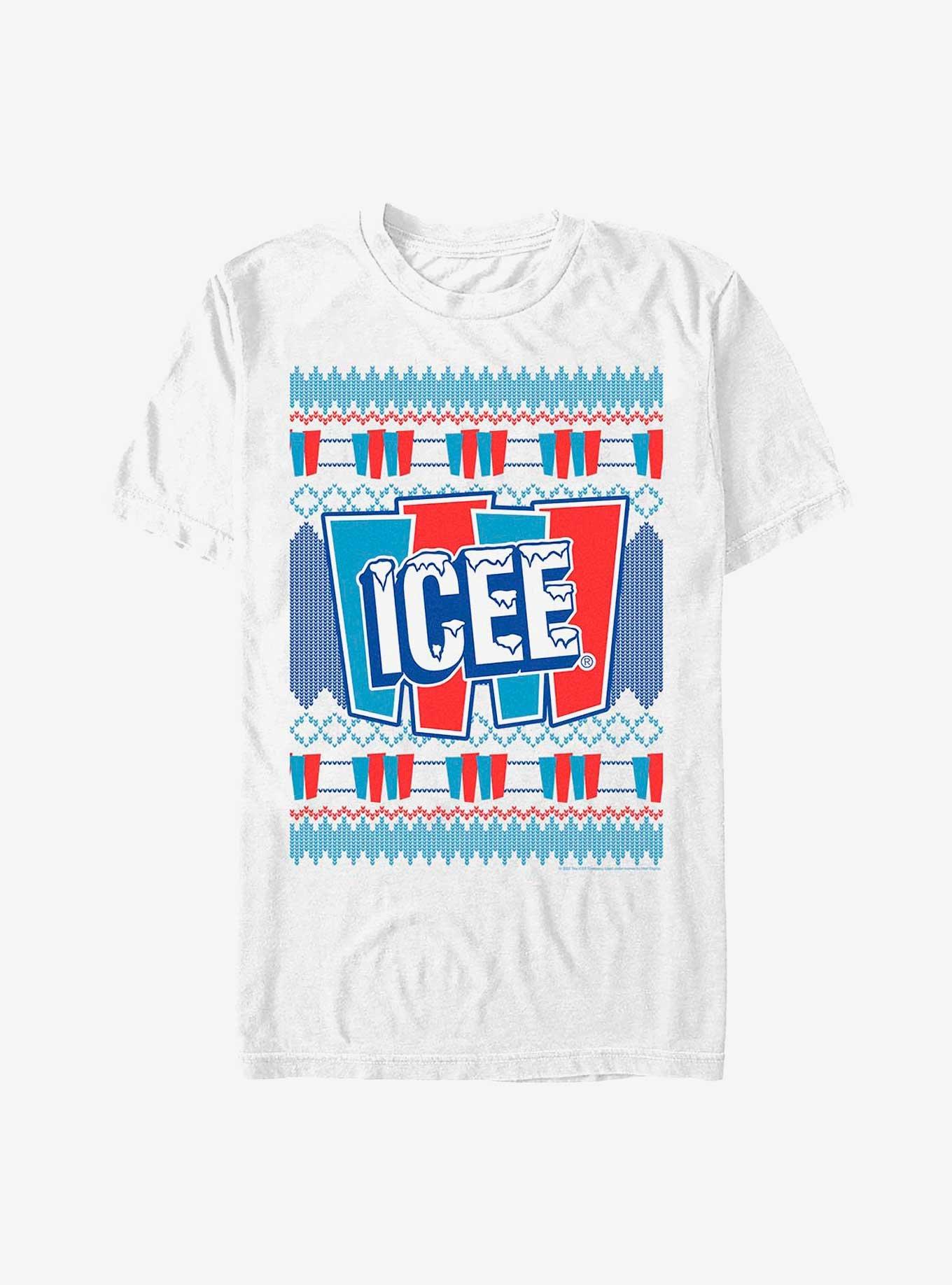 Icee Fair Isle Pattern T-Shirt, , hi-res