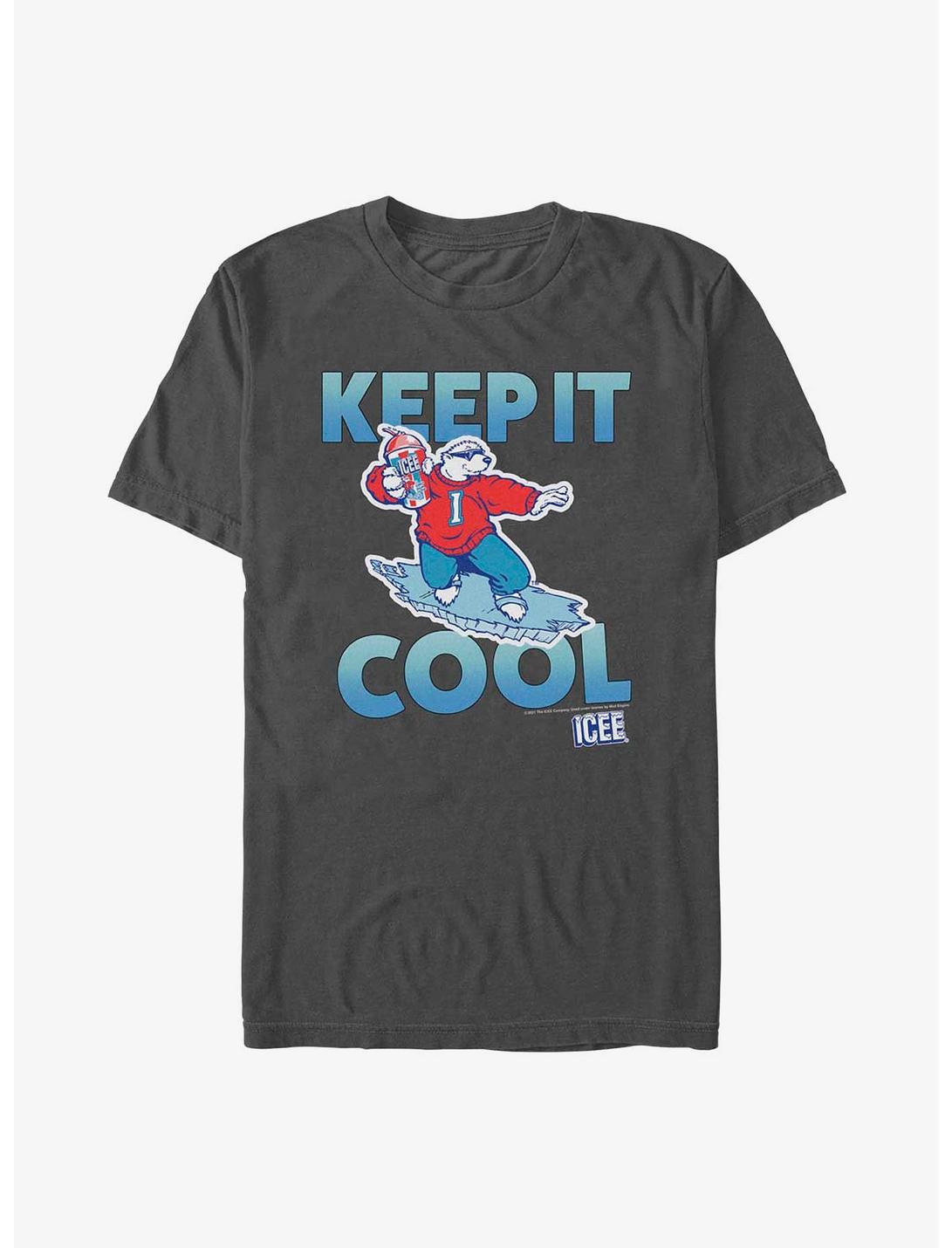 Icee Keep It Cool T-Shirt, CHARCOAL, hi-res