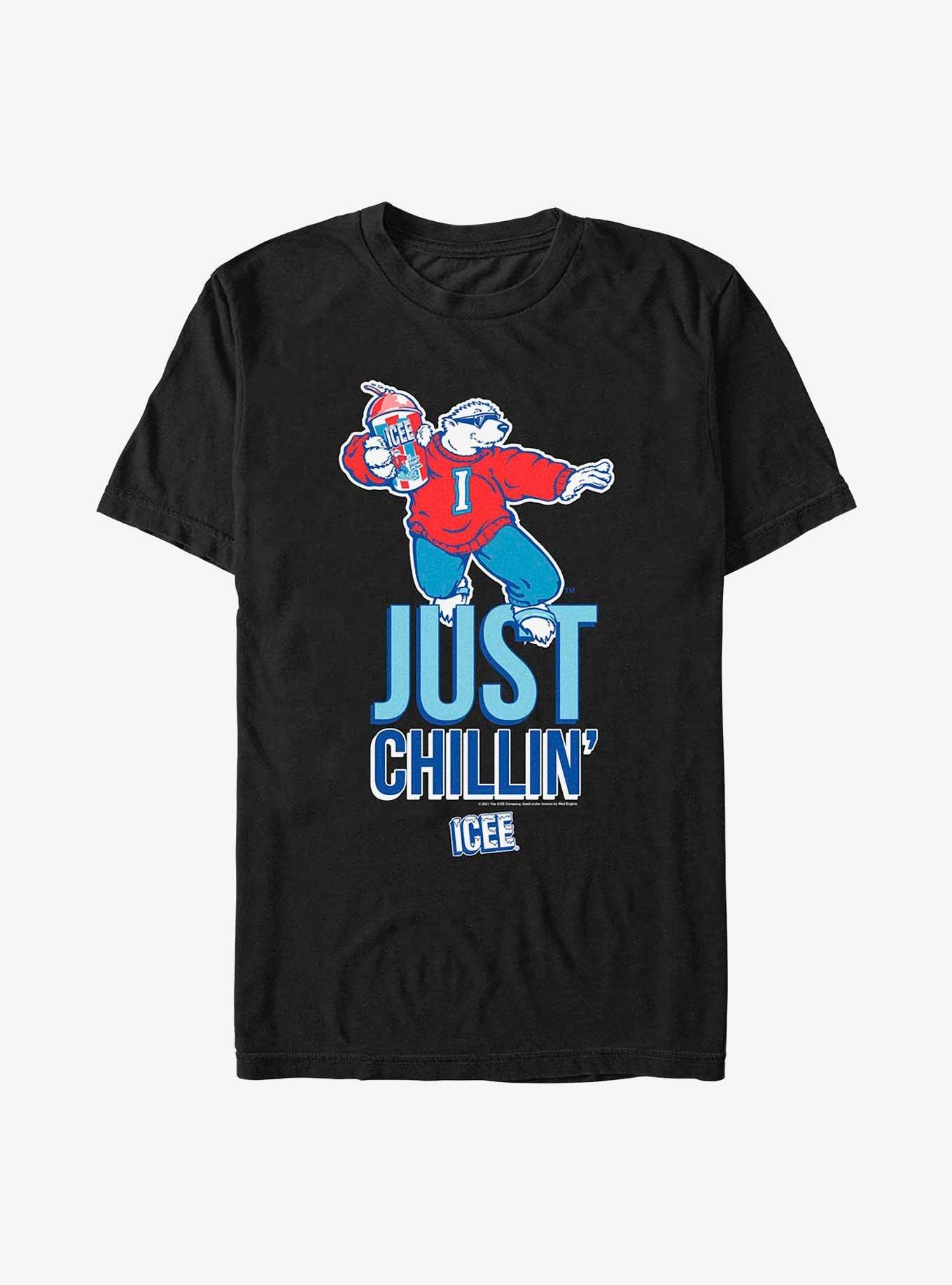 Icee Just Chillin T-Shirt, BLACK, hi-res