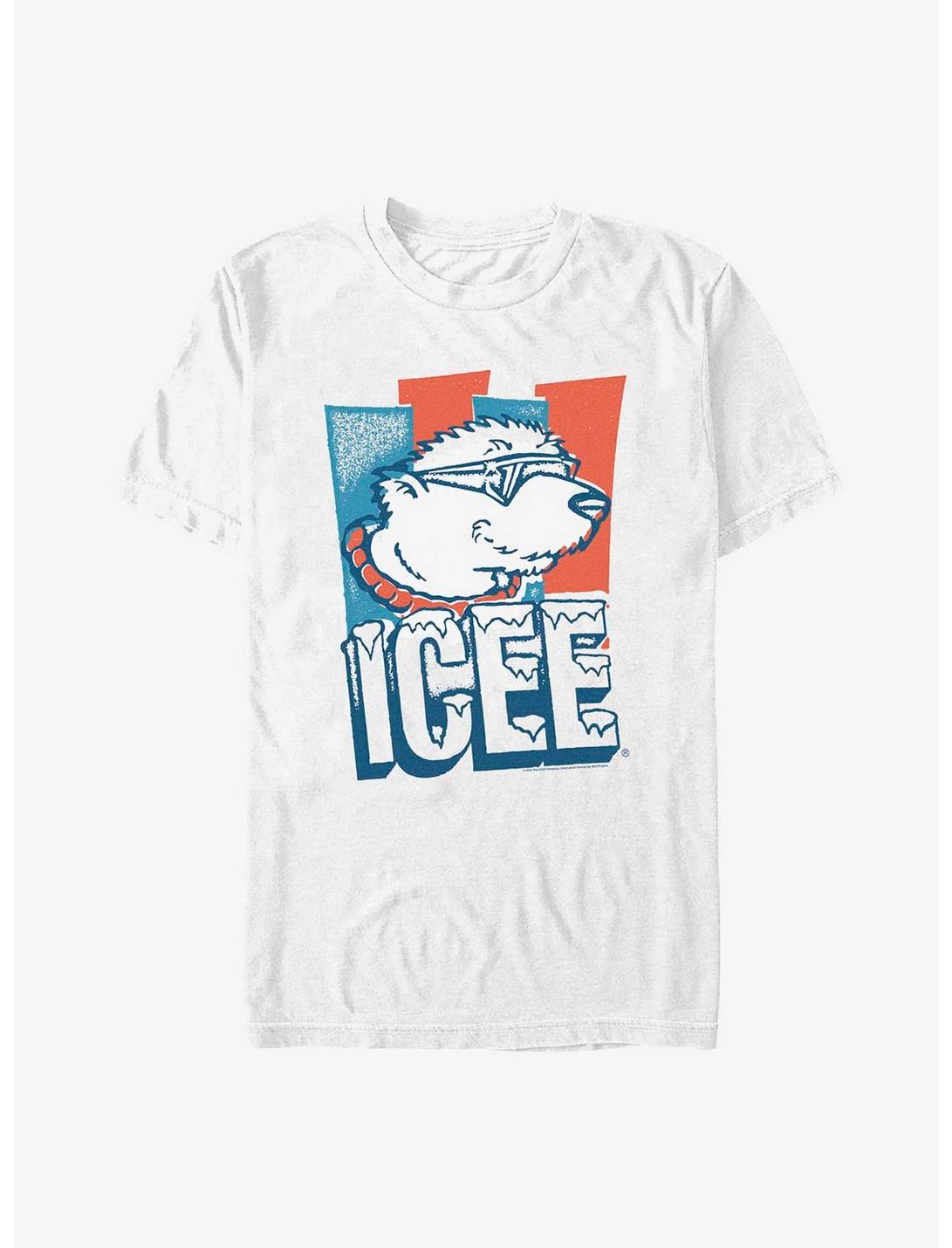 Icee Bear Cool Sunglasses T-Shirt, WHITE, hi-res