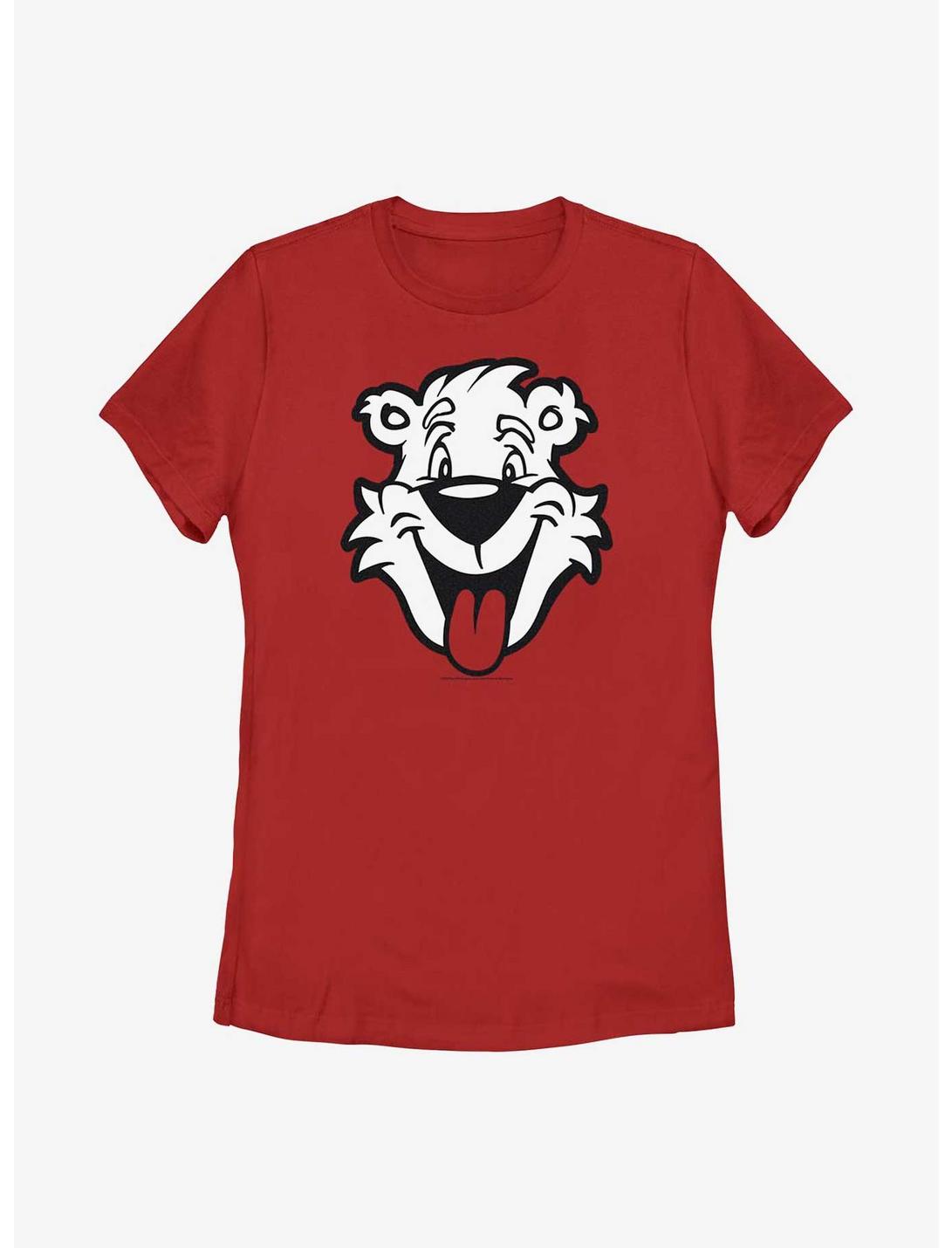Icee Bear Big Head Womens T-Shirt, RED, hi-res