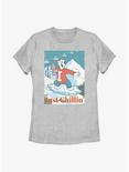 Icee Iceboarding Bear Just Chillin' Womens T-Shirt, ATH HTR, hi-res