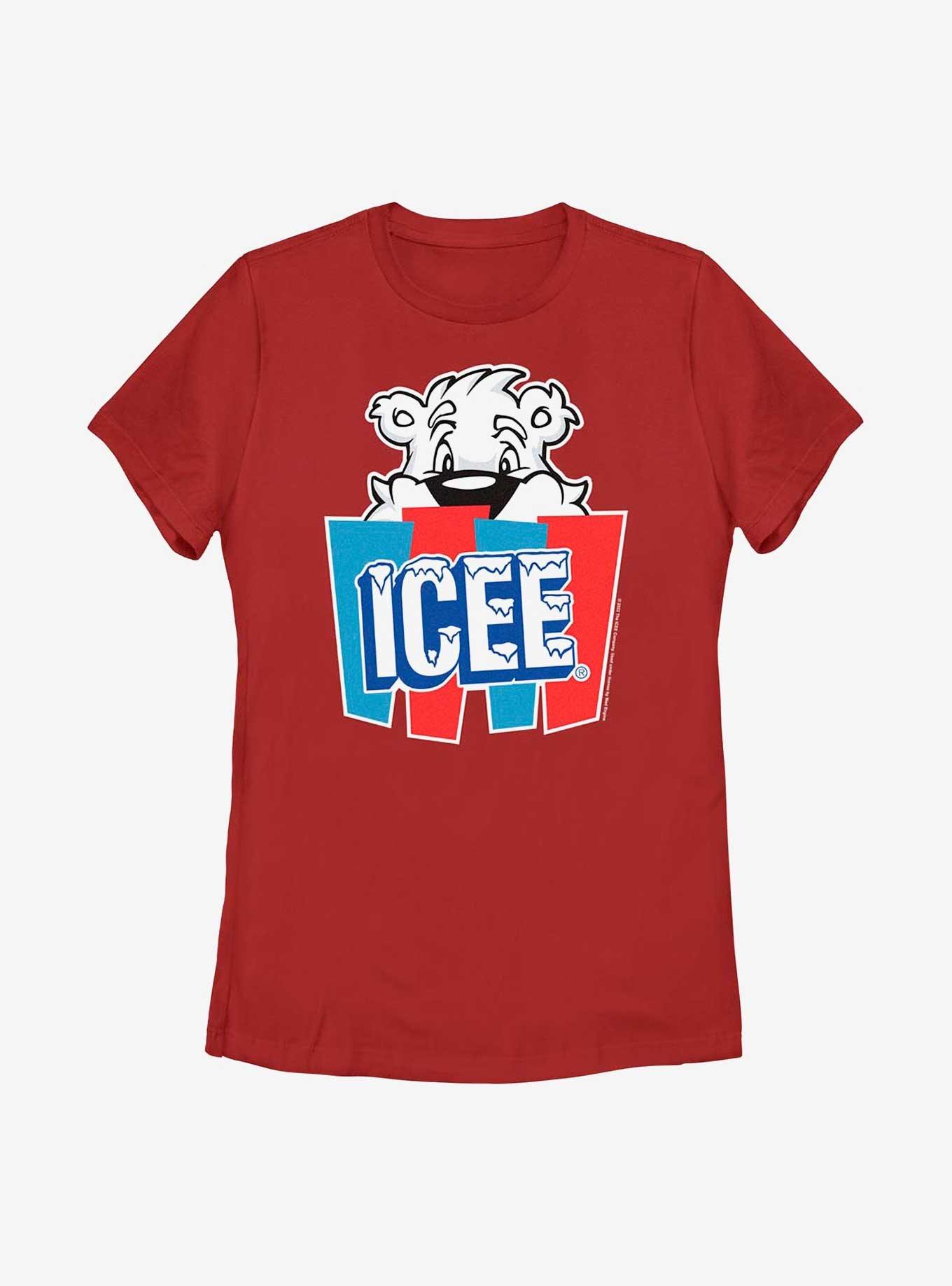 Icee Peeking Bear Logo Womens T-Shirt, , hi-res