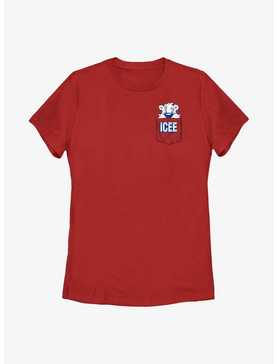 Icee Peeking Pocket Womens T-Shirt, , hi-res