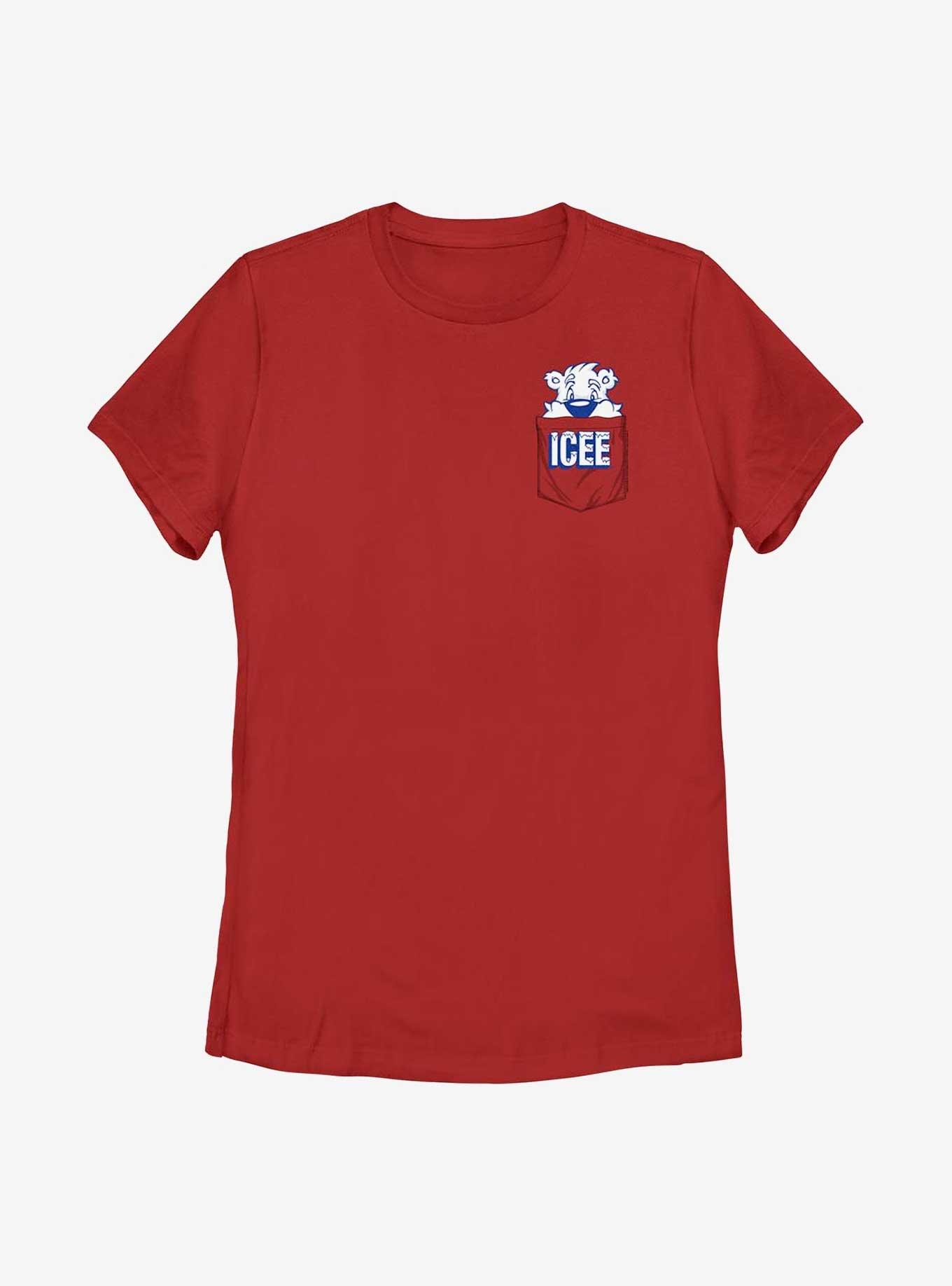 Icee Peeking Pocket Womens T-Shirt, , hi-res