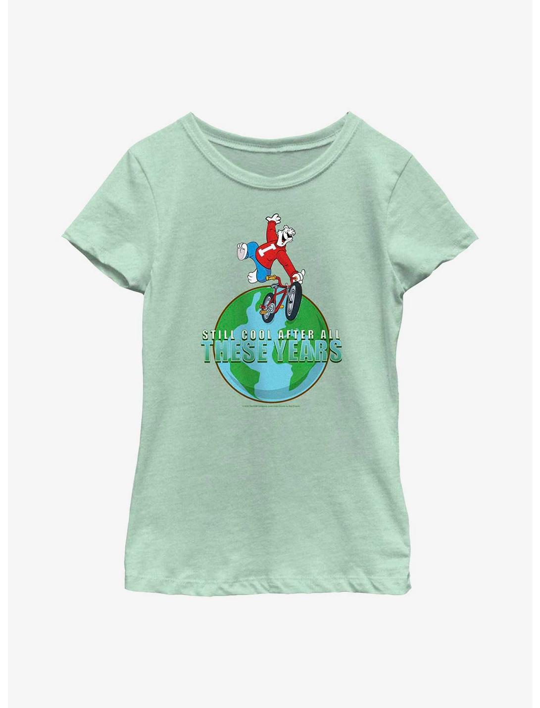 Icee Still Cool Around The Globe Youth Girls T-Shirt, MINT, hi-res