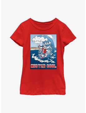 Icee Surfing Bear Youth Girls T-Shirt, , hi-res