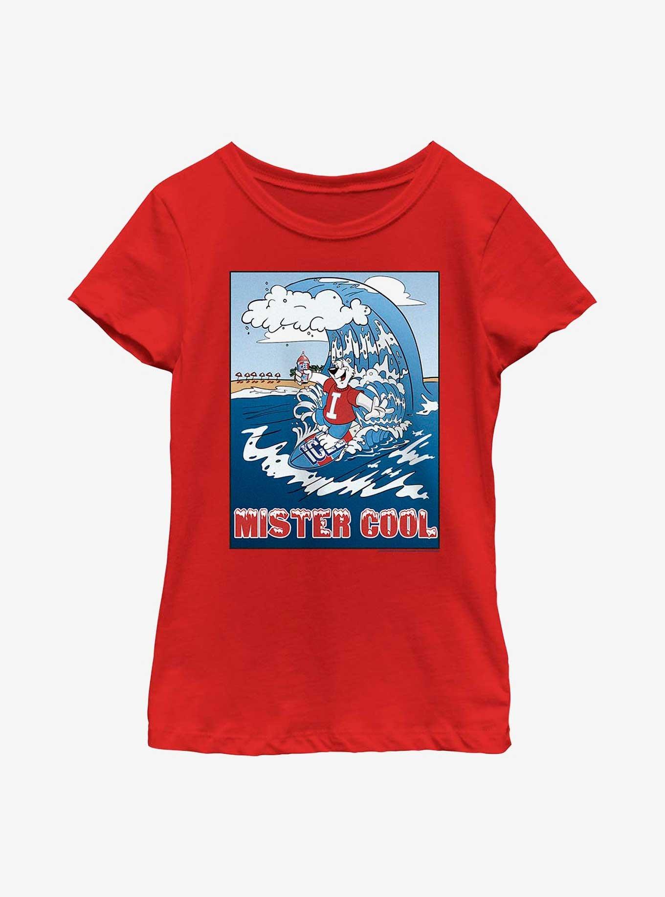 Icee Surfing Bear Youth Girls T-Shirt, , hi-res