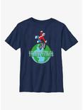 Icee Still Cool Around The Globe Youth T-Shirt, NAVY, hi-res