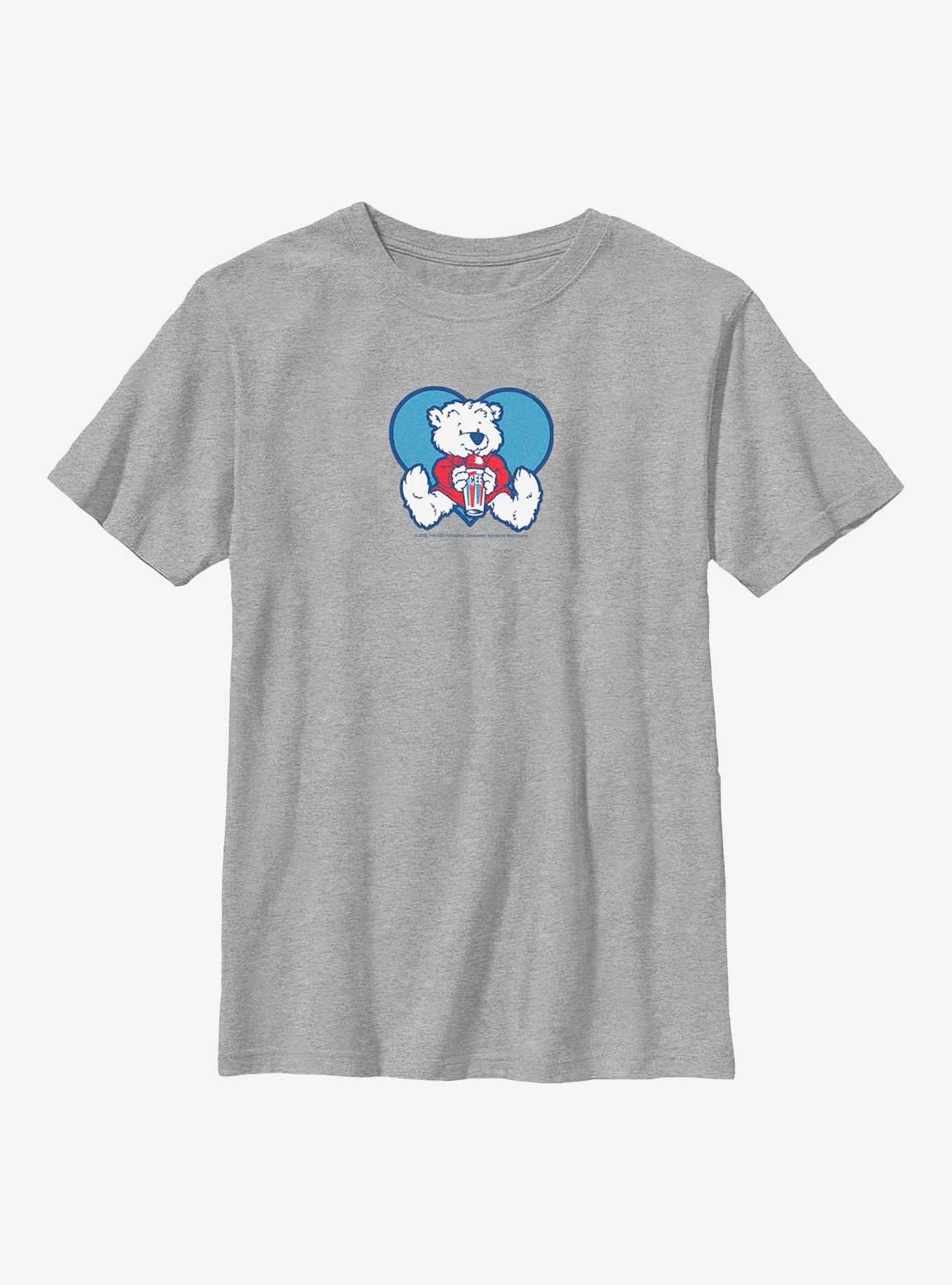 Icee Polar Bear Cub Drinking Youth T-Shirt, , hi-res