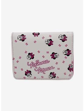 Disney Minnie Mouse Toss Print Mini Snap Wallet, , hi-res
