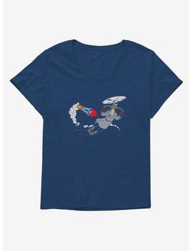 Inspector Gadget Helicopter Womens T-Shirt Plus Size, , hi-res