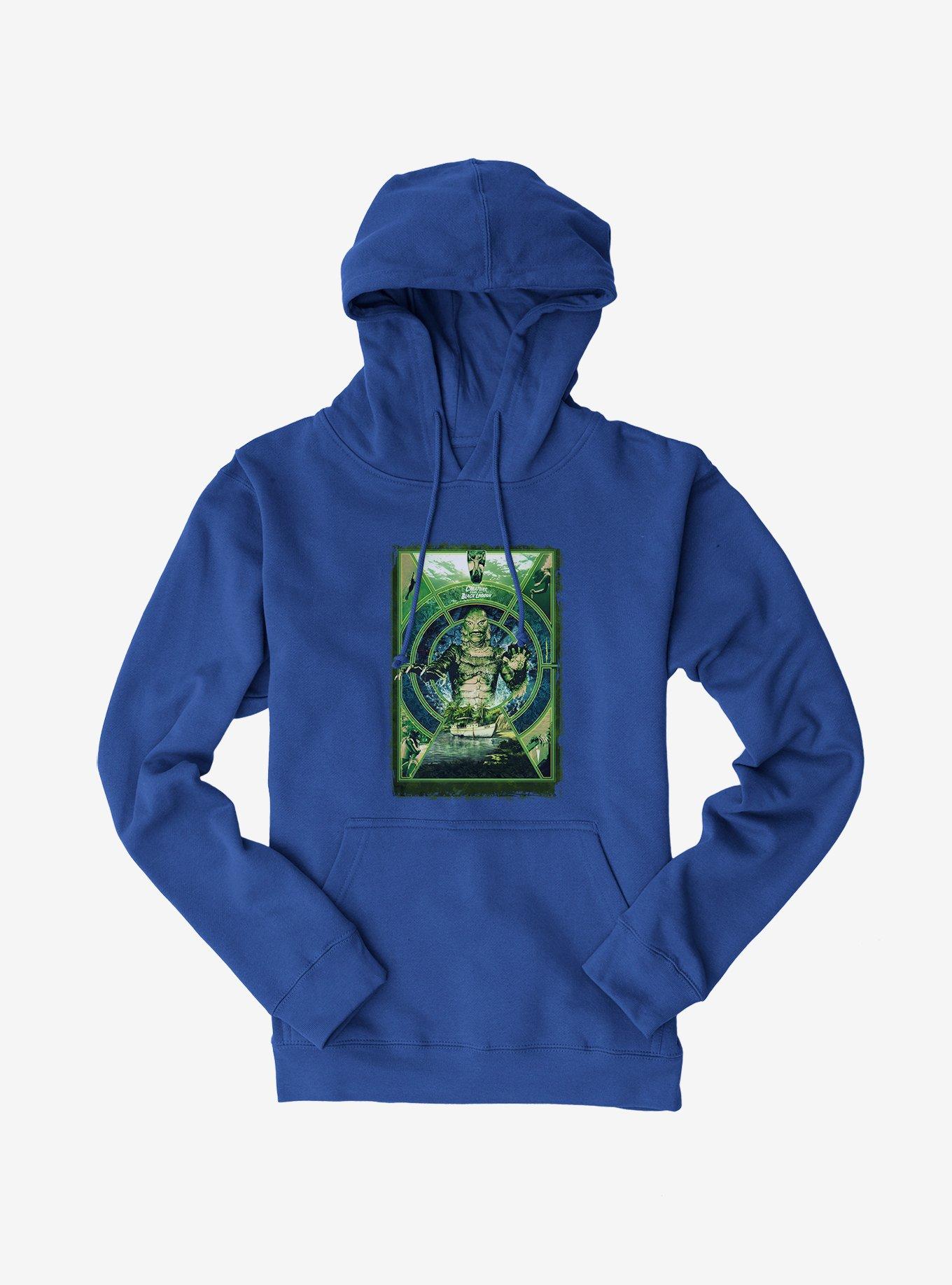 Creature From The Black Lagoon Original Horror Show Key Hole Hoodie, , hi-res