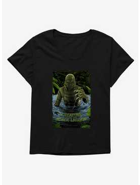 Creature From The Black Lagoon Original Horror Show Movie Poster Girls T-Shirt Plus Size, , hi-res
