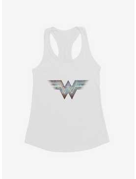 DC Comics Wonder Woman Static Insignia Girl's Tank, , hi-res