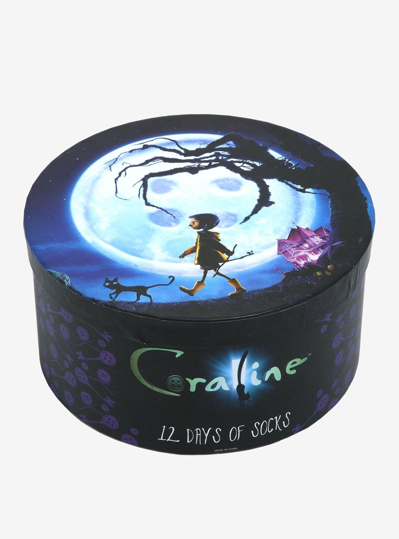 Coraline Dark Purple Sock Set 12 Pair