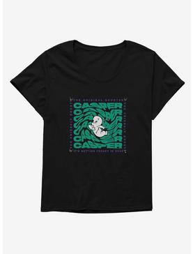 Casper The Friendly Ghost Virtual Raver Freaky Here Womens T-Shirt Plus Size, , hi-res