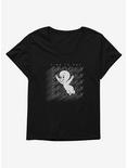 Casper The Friendly Ghost Virtual Raver Spooky Time Womens T-Shirt Plus Size, , hi-res