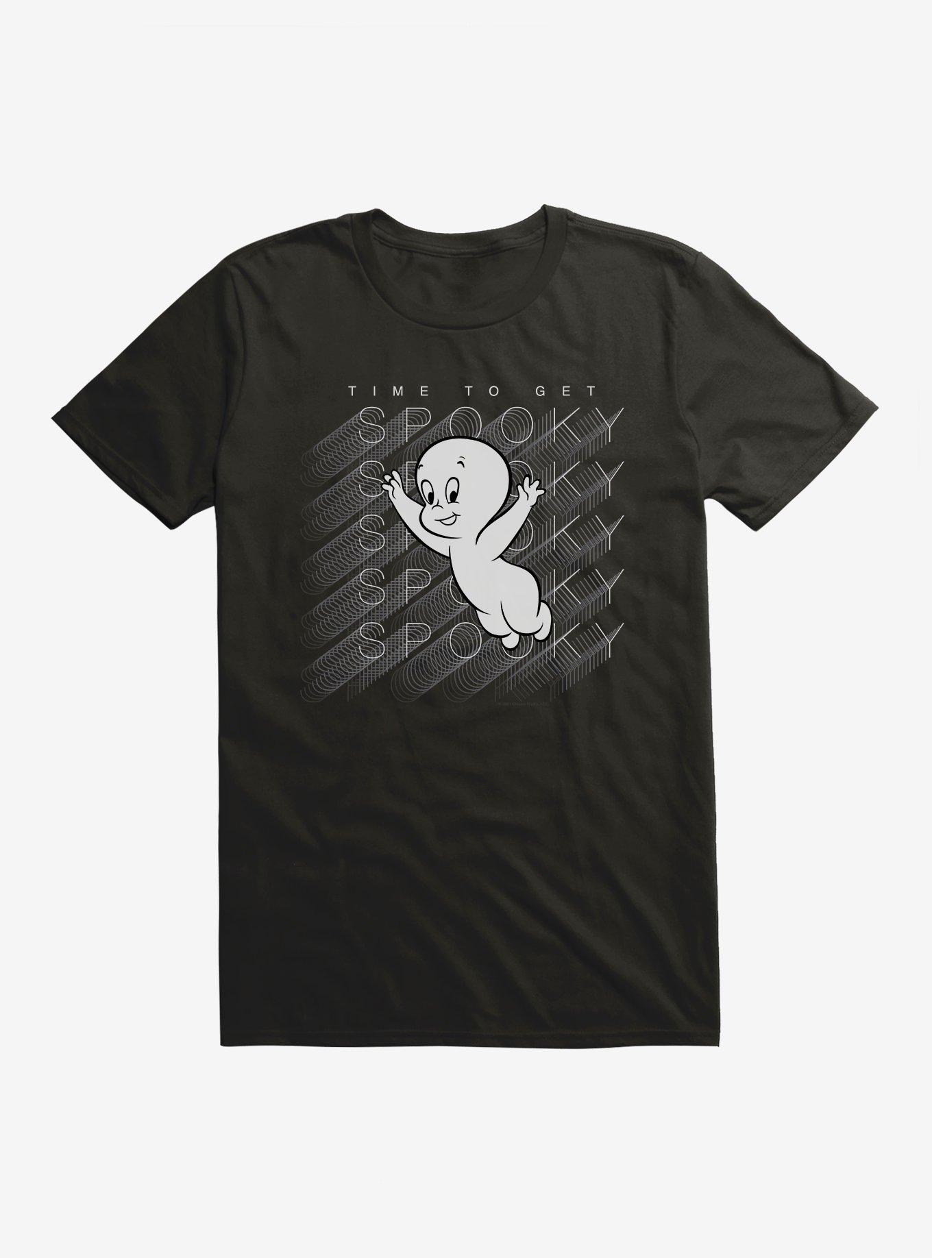 Casper The Friendly Ghost Virtual Raver Spooky Time T-Shirt, , hi-res