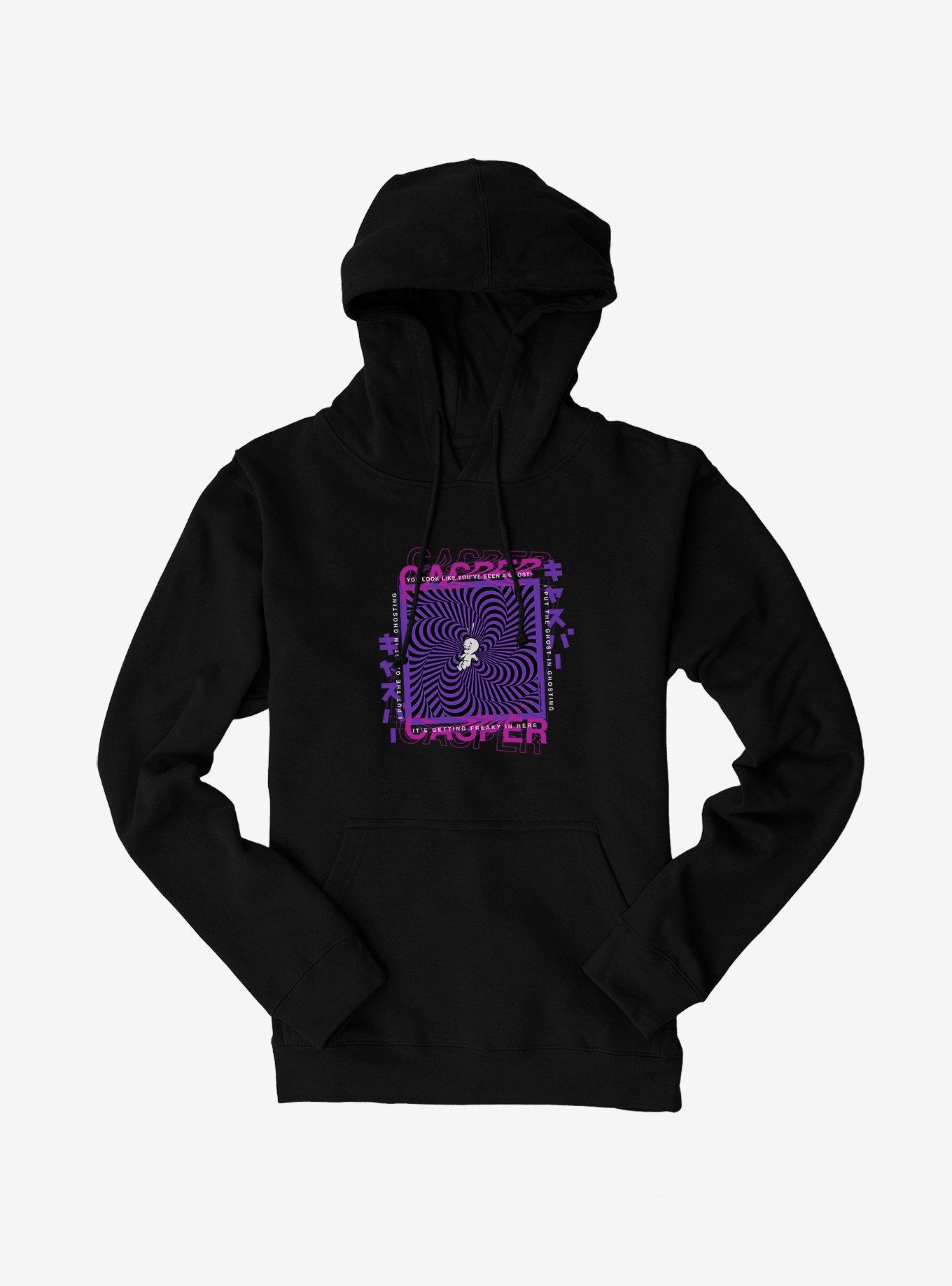 Casper The Friendly Ghost Virtual Raver Late Ghost Hoodie BoxLunch