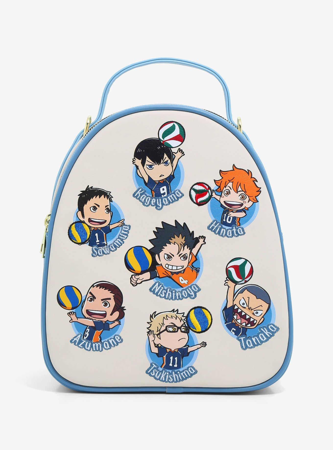 Haikyuu backpack discount