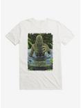 Creature From The Black Lagoon Original Horror Show Movie Poster T-Shirt, WHITE, hi-res