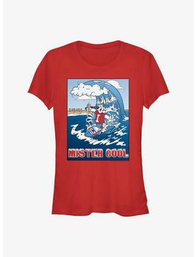 Plus Size Icee  Surfing Bear - Red, , hi-res