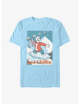 Icee  Iceboarding Bear T-Shirt, LT BLUE, hi-res
