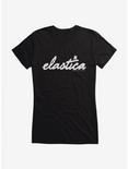 Elastica Logo Girls T-Shirt, BLACK, hi-res