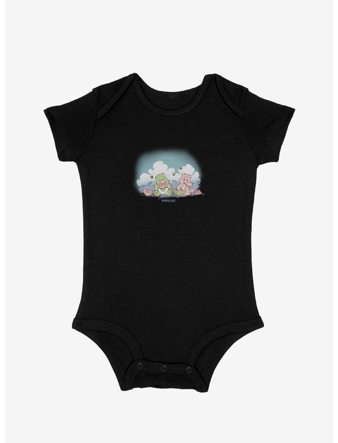 Care Bears Good Luck And Cheer Bear Eating Watermelons Infant Bodysuit, , hi-res