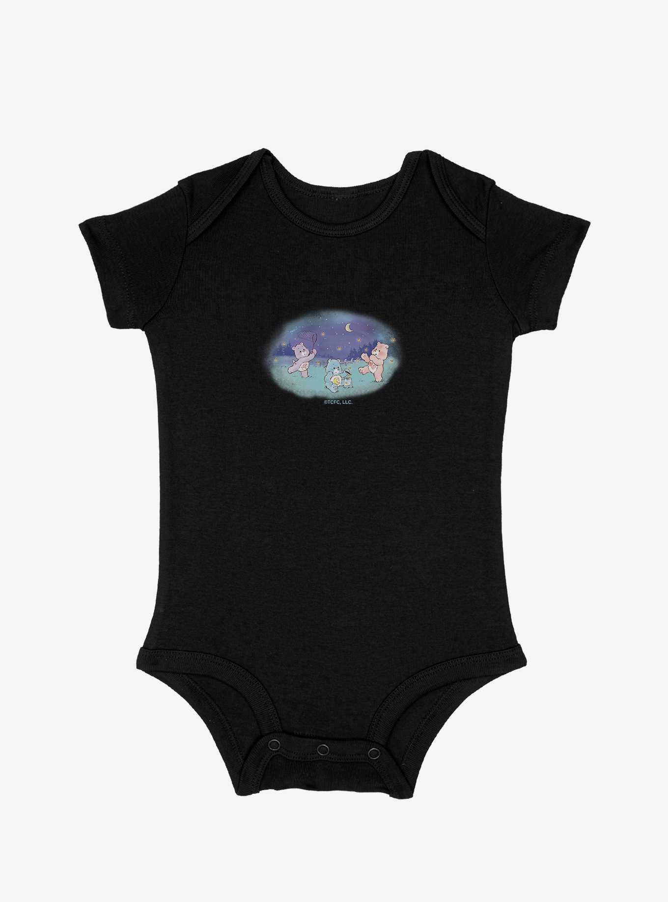 Care Bears Sweet Dreams Bedtime And Love-A-Lot Catching Fireflies Infant Bodysuit, , hi-res